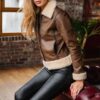 Flight Jacket walnut (2)