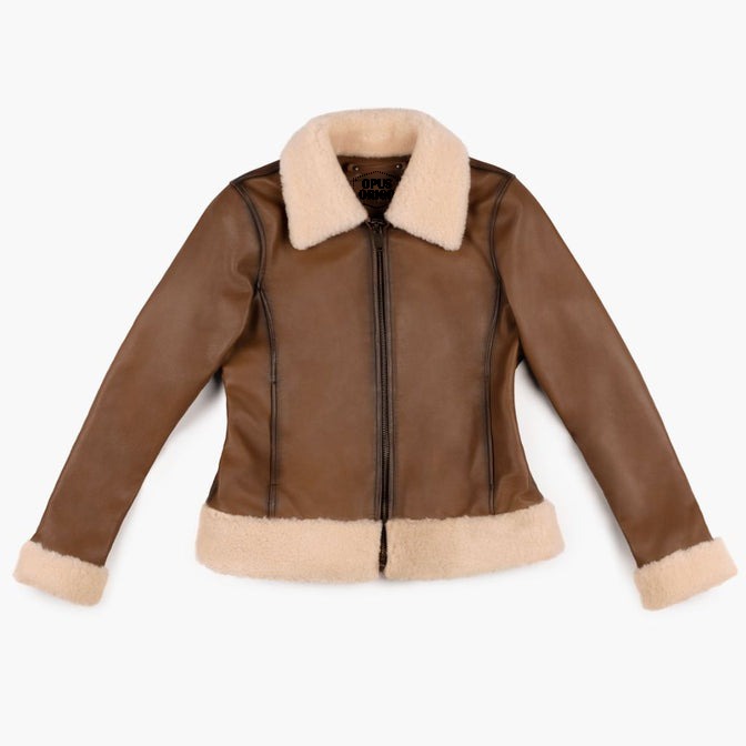 Flight Jacket walnut (4)