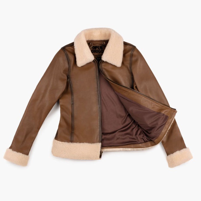 Flight Jacket walnut (5)