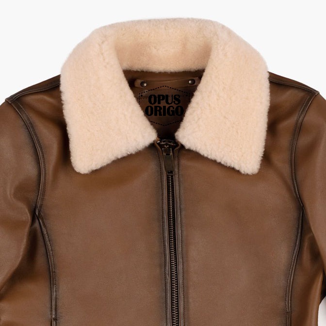 Flight Jacket walnut (7)