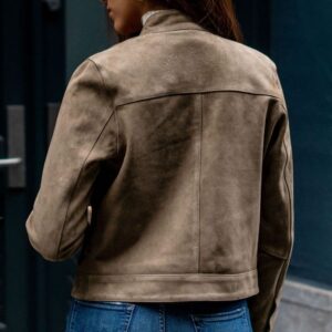 Racer Jacket (Taupe)