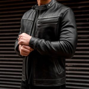 Roadster Jacket (Black Vintage)